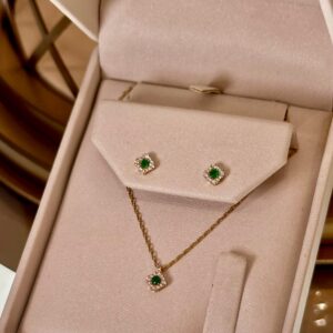 Set Minimalista Esmeralda