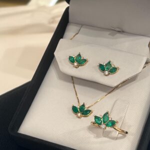 Set Trébol Esmeralda