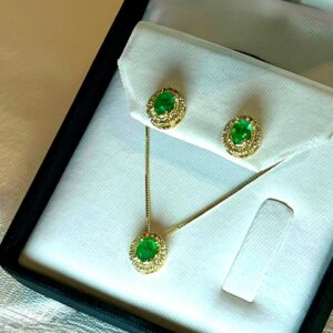 Set Oval Esmeralda