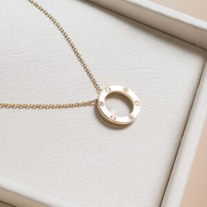 COLLAR LOVE ENGASTADO