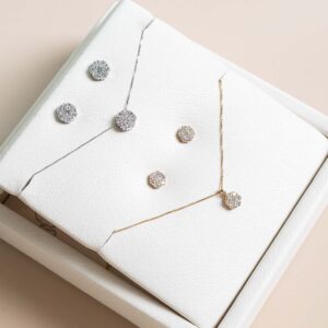 SET VCA ENGASTADO SMALL